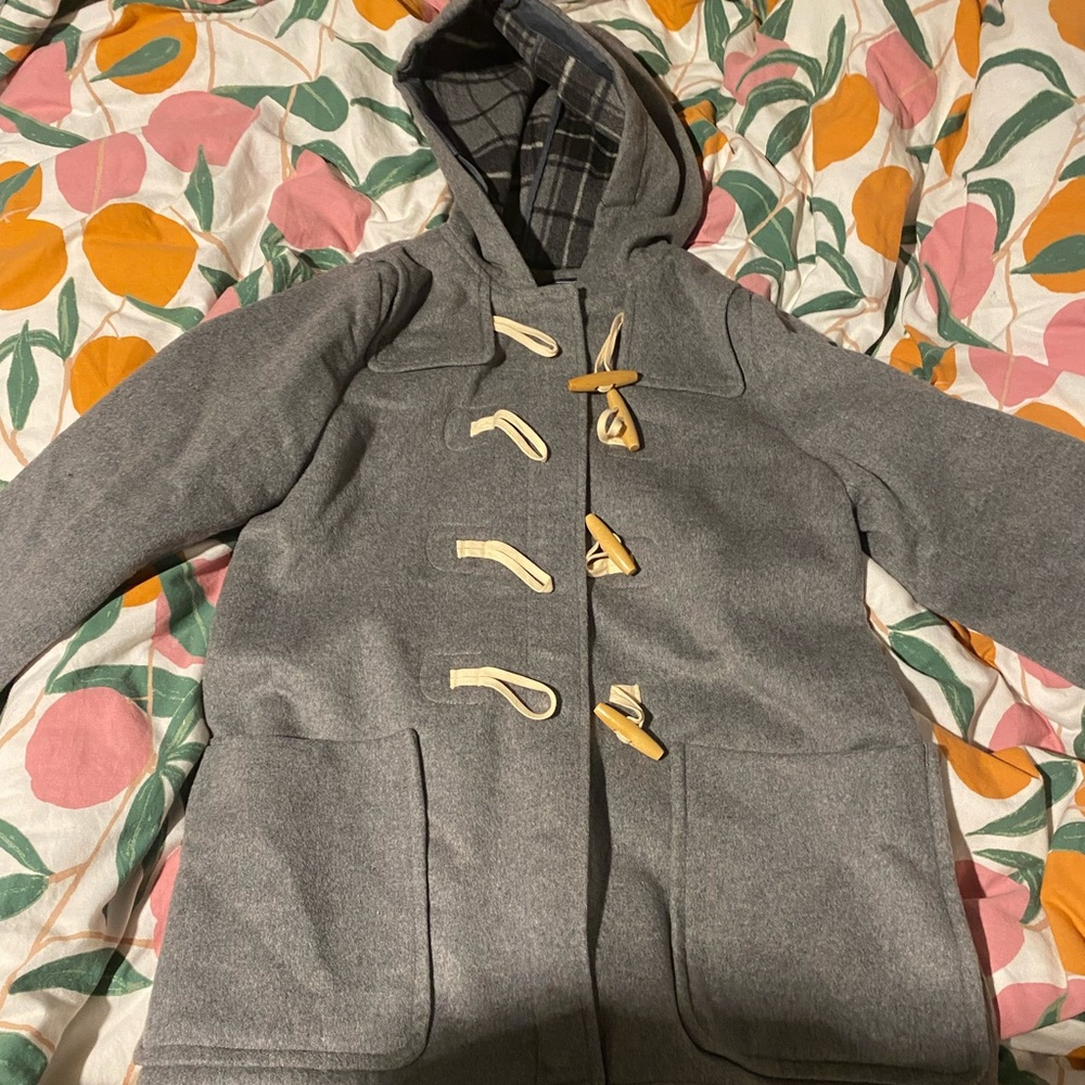 Gap, women’s winter coat, size large, gray